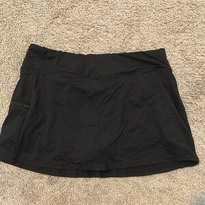 Beach House Black Swim Skirt